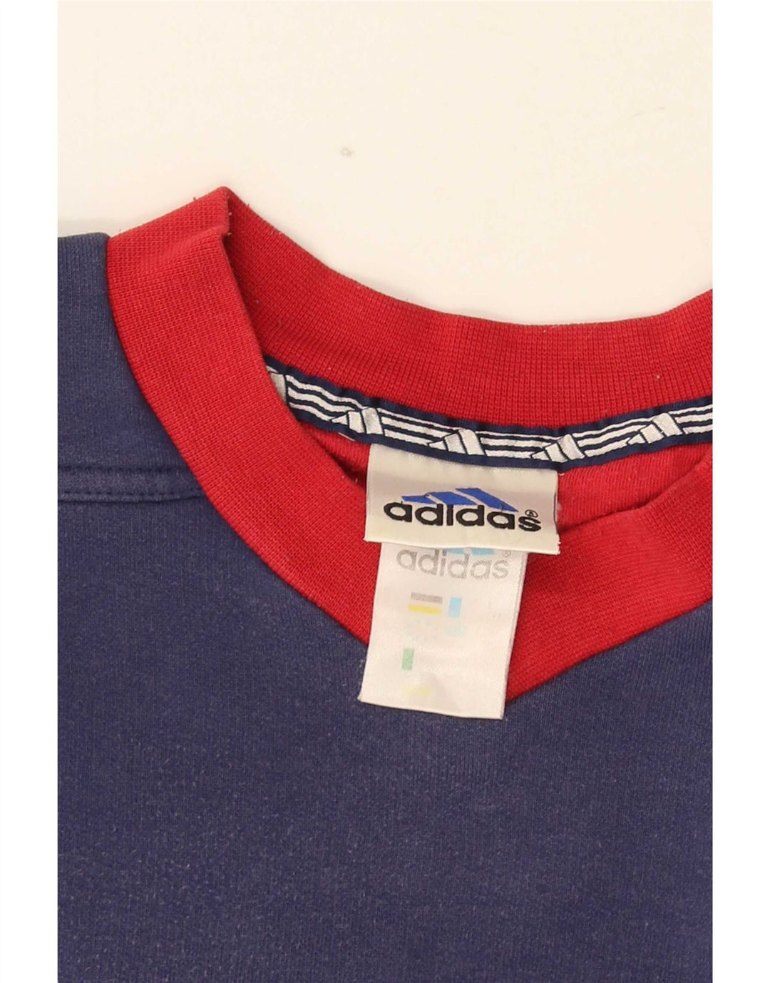 Adidas Sweatshirt-trøje til mænd Medium Marineblå Colourblock