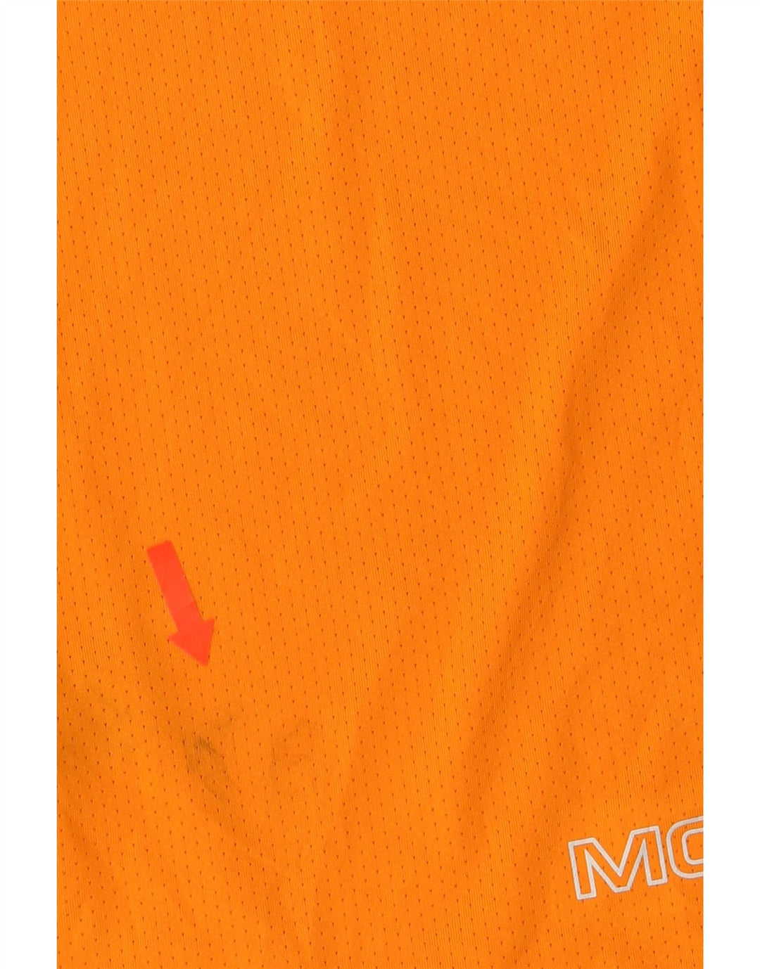 Monterrain Herre T-Shirt Top Lille Orange Polyester