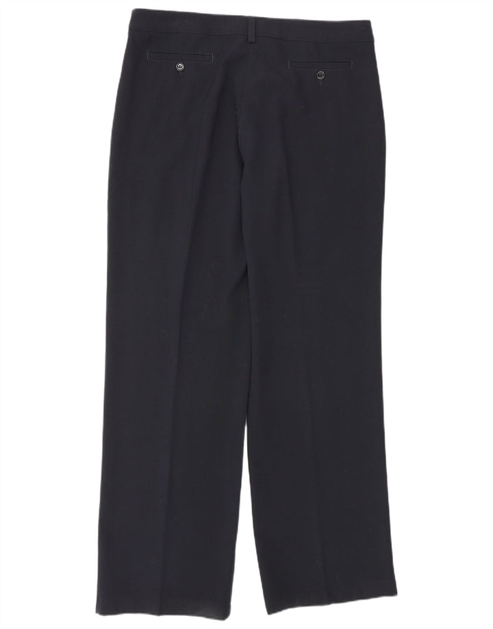 Armani Lige Chinobukser til kvinder W31 L31 Marineblå polyester