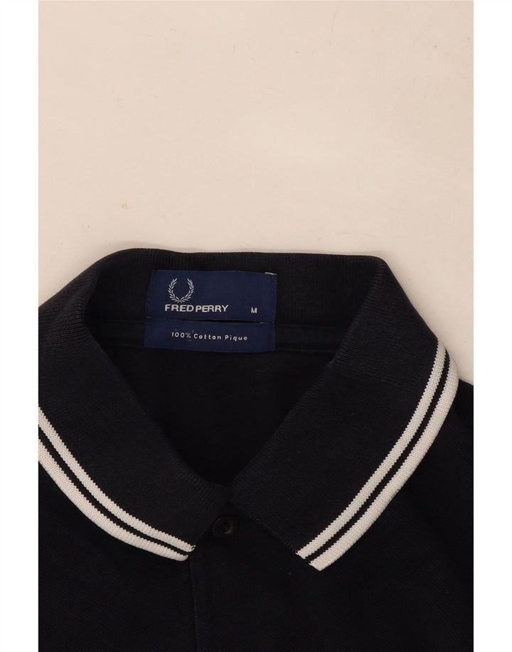 Fred Perry Herre poloshirt Medium marineblå bomuld