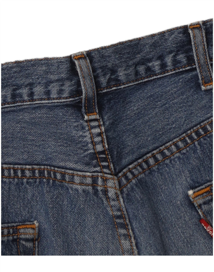 LEVI'S Herre 501 Straight Jeans W40 L29 Blå Bomuld