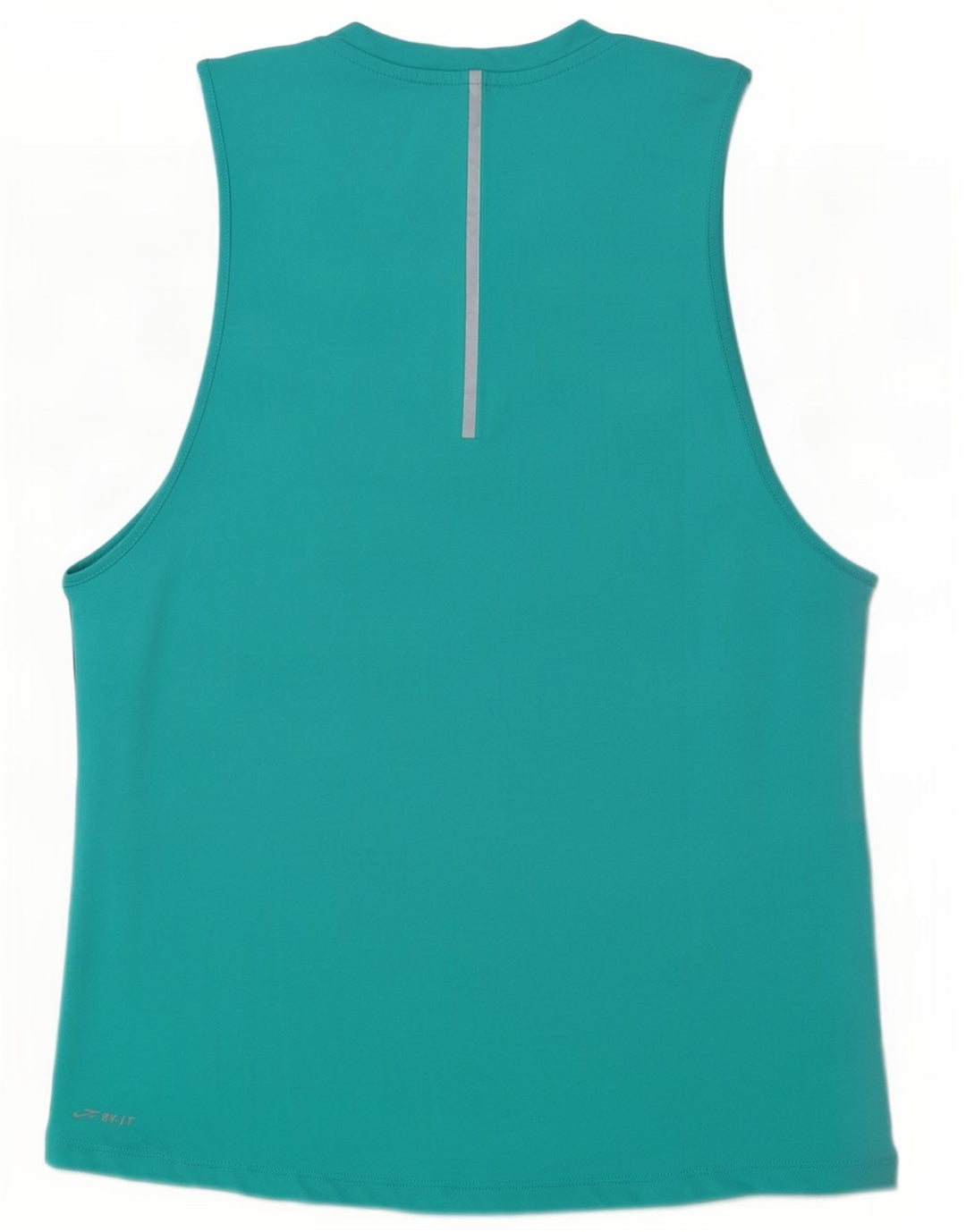 Nike Dame Dri Fit Grafisk Vest Top UK 14 Medium Turkis Colourblock