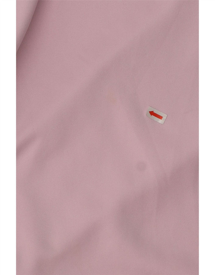 Nike Girls Graphic Sweatshirt Jumper 12-13 år Stor Pink Polyester