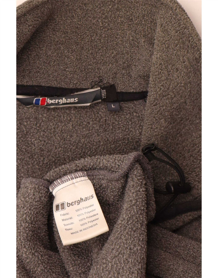 Berghaus Herre Fleecejakke UK 40 Stor Grå Polyester