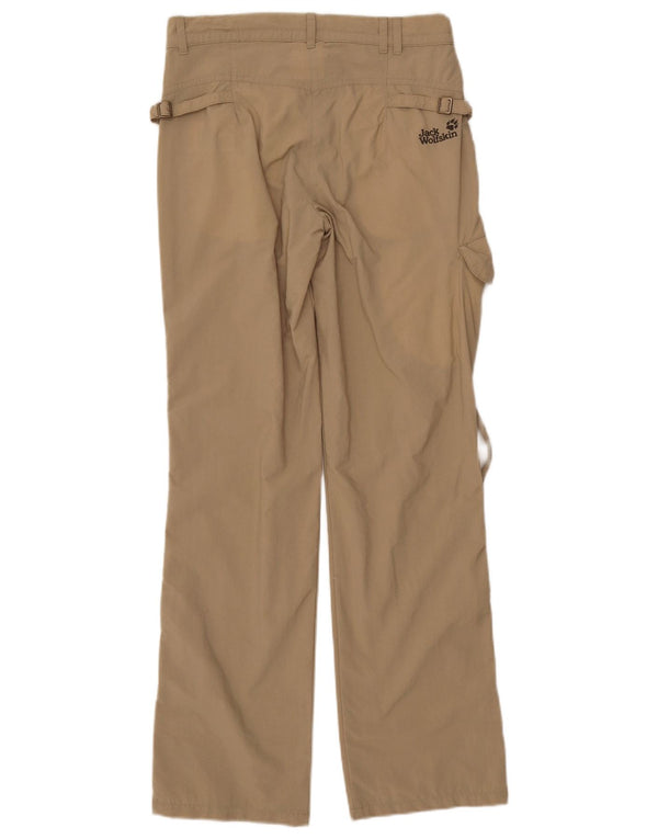 Jack Wolfskin Dame Regular Fit Cargo Bukser UK 8 Small W28 L31 Beige