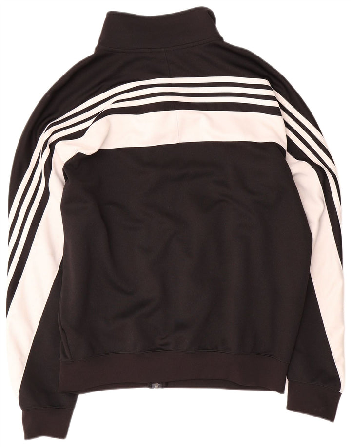 Adidas Træningsdragt til mænd Topjakke Stor Sort Colourblock Polyester