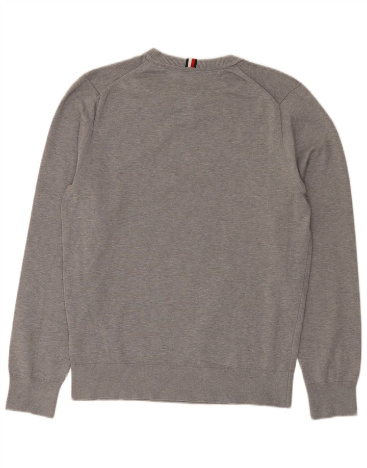 TOMMY HILFIGER Sweatshirt til mænd Medium Grå Bomuld