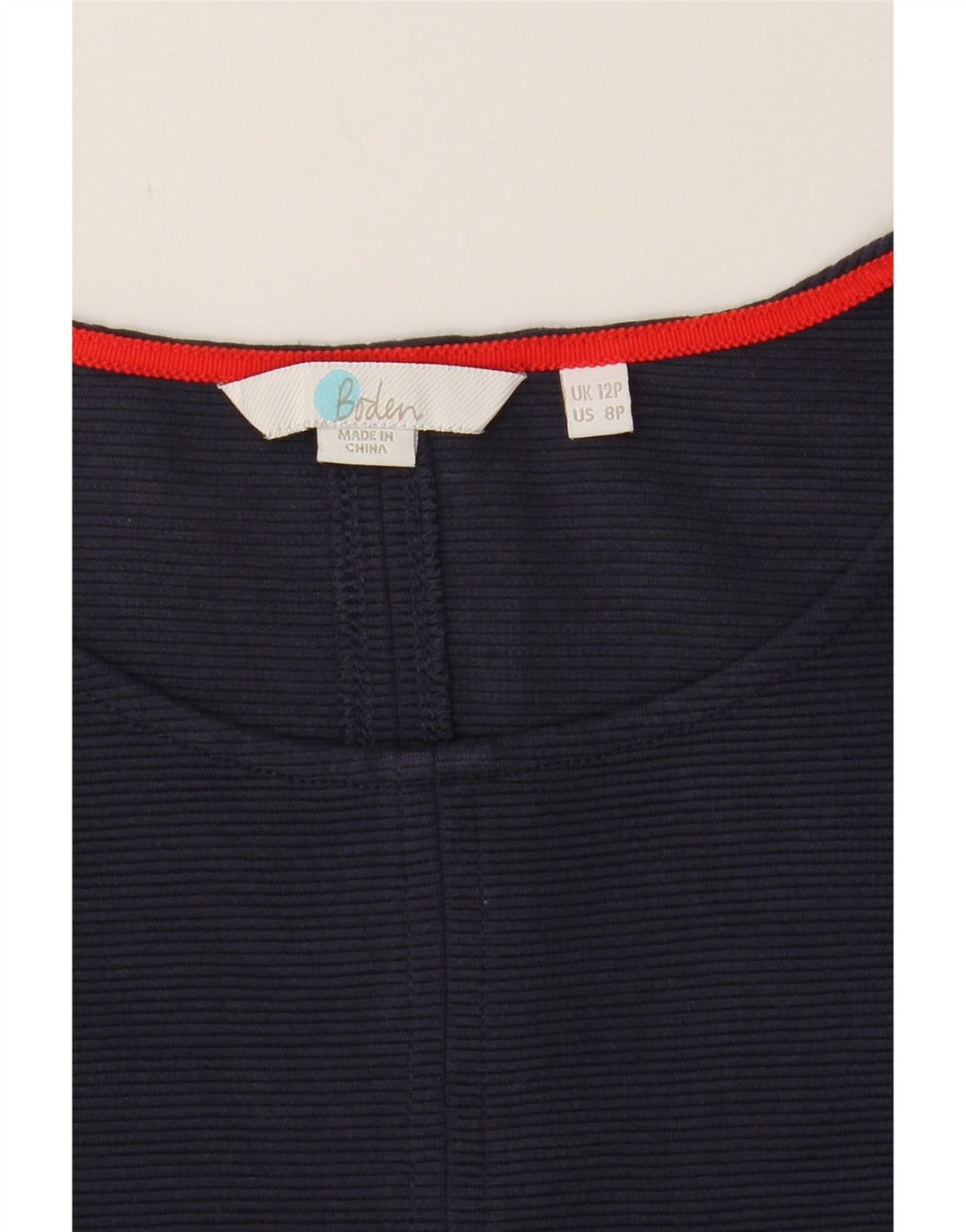 BODEN Womens 3/4 Sleeve Jumper Dress UK 12 Medium  Navy Blue Vintage Boden and Second-Hand Boden from Messina Hembry 