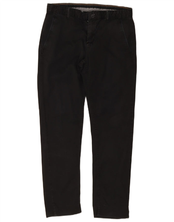 Zara Herre Slim Chino Bukser EU 40 Medium W31 L30 Sort
