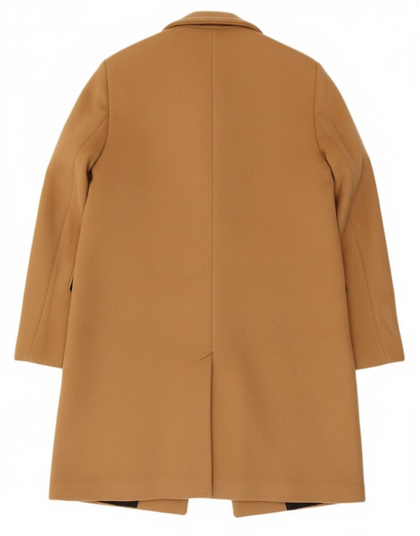 Zara Dame Overfrakke UK 14 Medium Beige