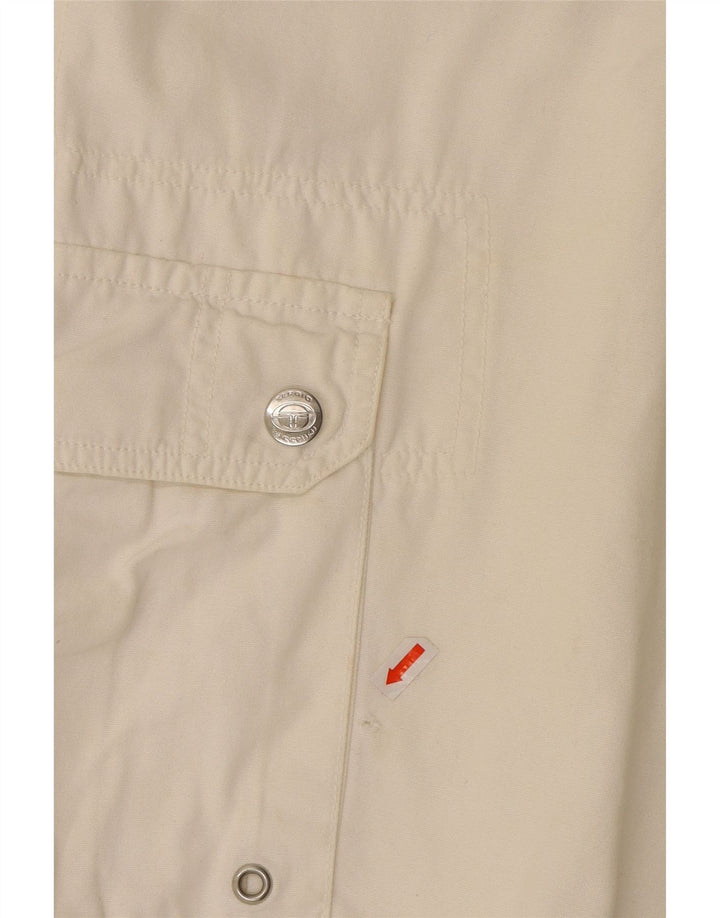 SERGIO TACCHINI Mens Cargo Shorts W38 XL Off White Vintage Sergio Tacchini and Second-Hand Sergio Tacchini from Messina Hembry 