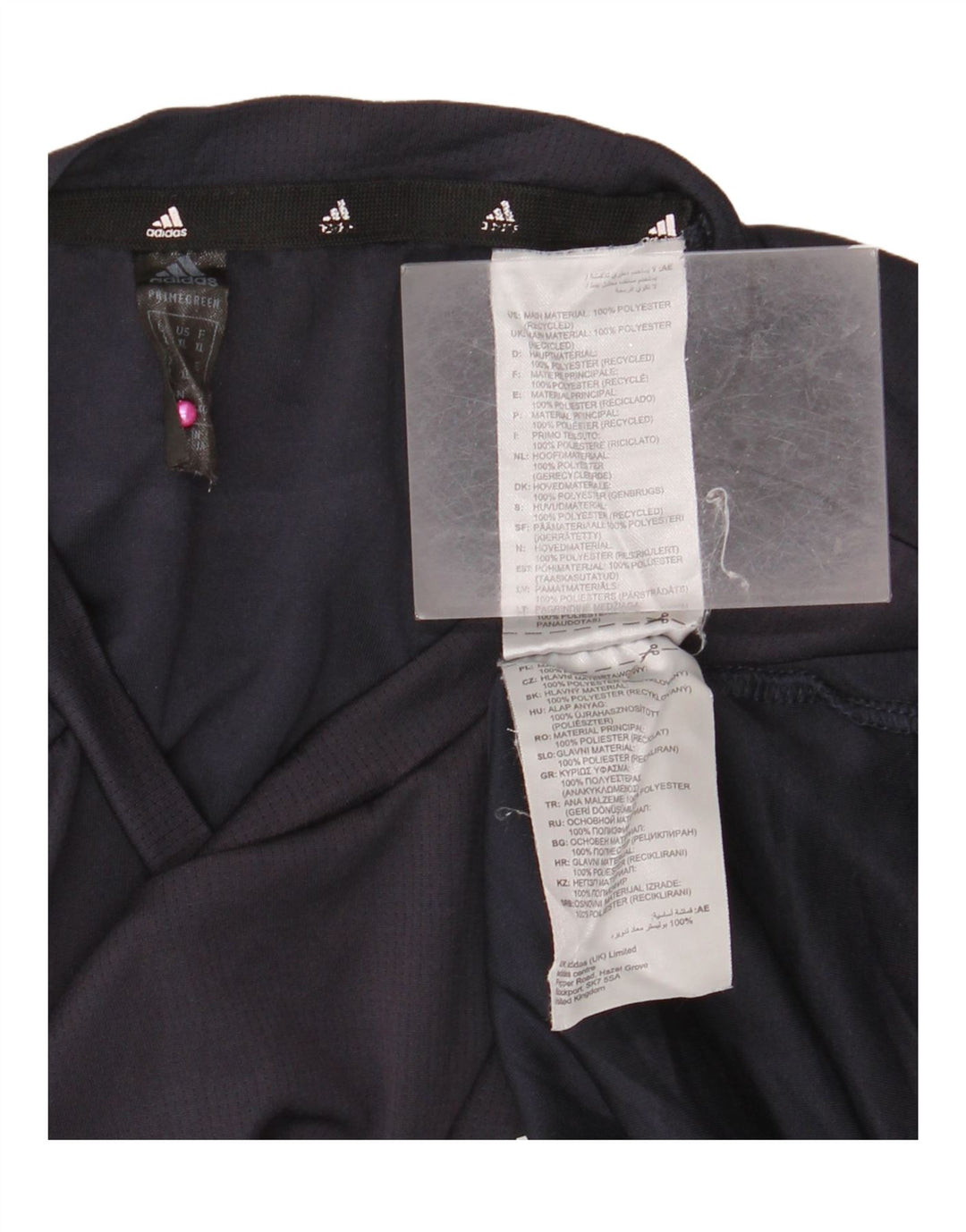 ADIDAS Aeroready T-Shirt Top XL Marineblå polyester