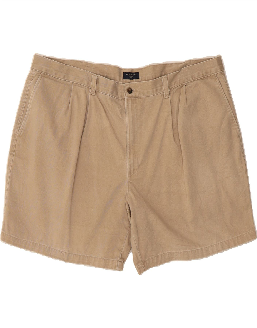 DOCKERS Mens Pegged Chino Shorts W44 2XL Beige Cotton Vintage Dockers and Second-Hand Dockers from Messina Hembry 