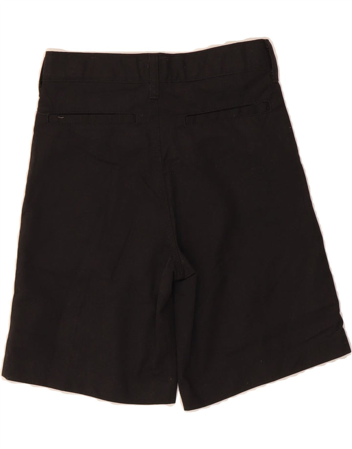 DICKIES Boys Chino Shorts 9-10 Years W26 Black Polyester Vintage Dickies and Second-Hand Dickies from Messina Hembry 