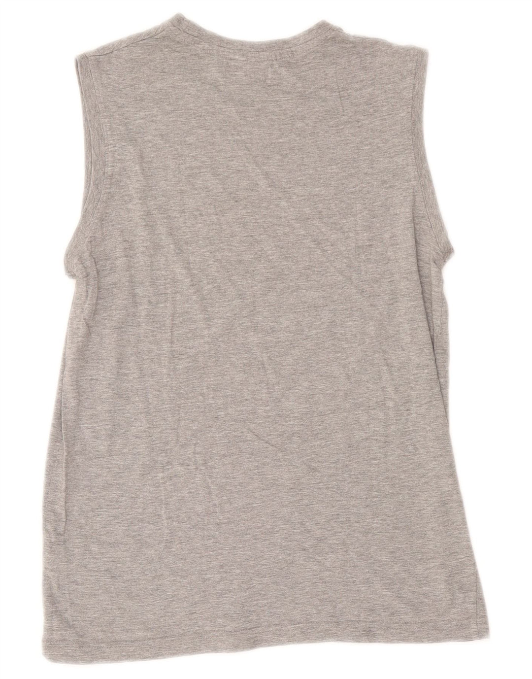 Kappa Kvinders Grafisk Vest Top UK 14 Medium Grå Bomuld