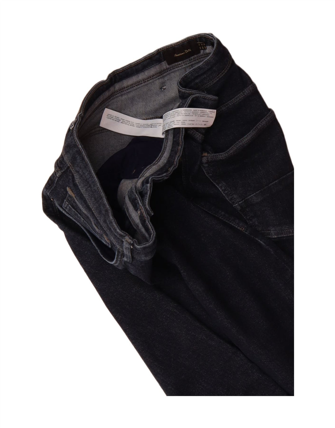 MASSIMO DUTTI Mens Slim Jeans EU 44 Large W36 L30 Blue Cotton Vintage Massimo Dutti and Second-Hand Massimo Dutti from Messina Hembry 