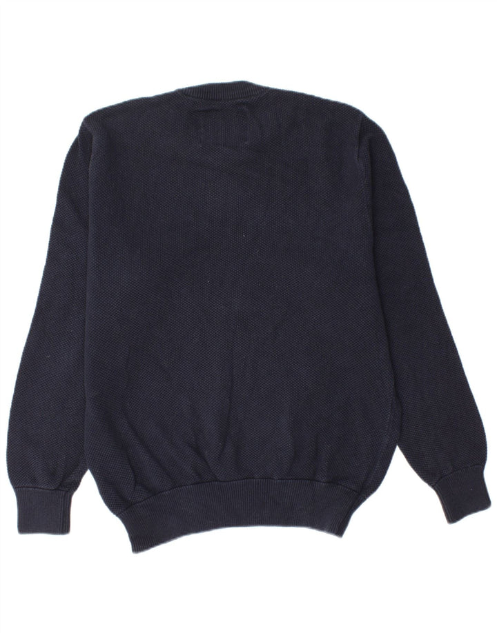 JACK WILLS Dame sweater med rund hals DK 18 XL marineblå bomuld