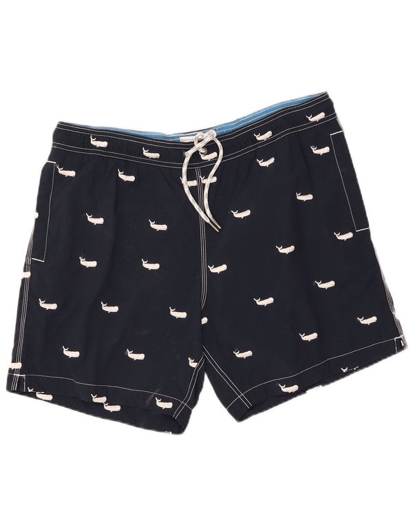 Champion herre badeshorts 2XL marineblå dyreprint polyamid