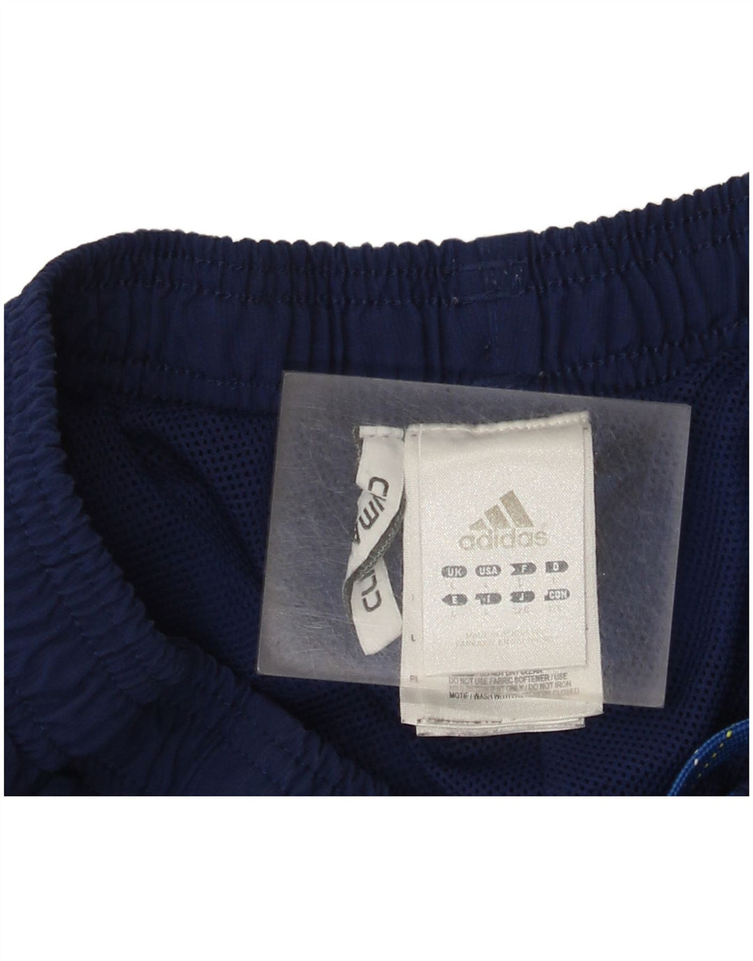 Adidas Herre Climalite Sportshorts store marineblå polyester