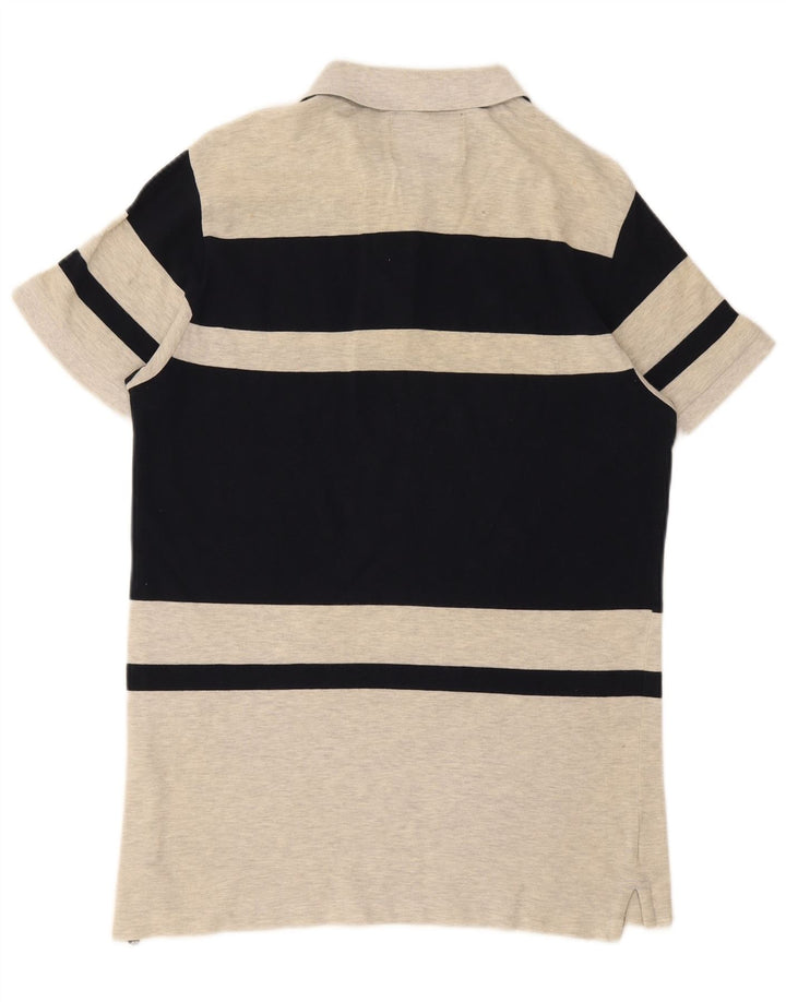 Woolrich herre poloshirt mellemgrå Colourblock Bomuld