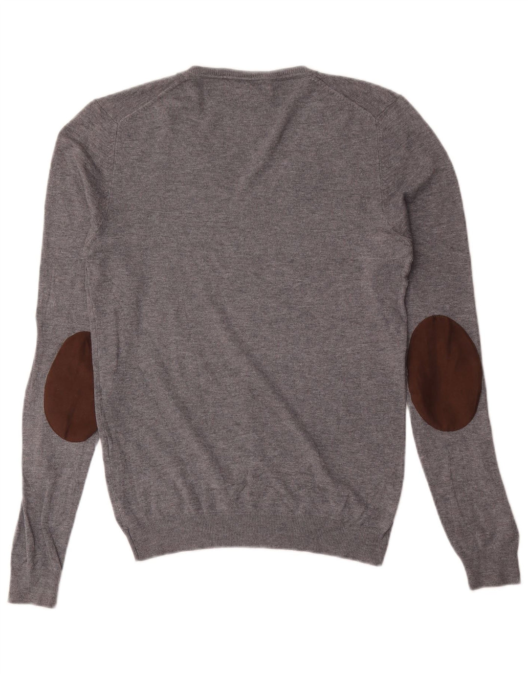 Zara Herre V-hals sweater Medium Grå Viscose
