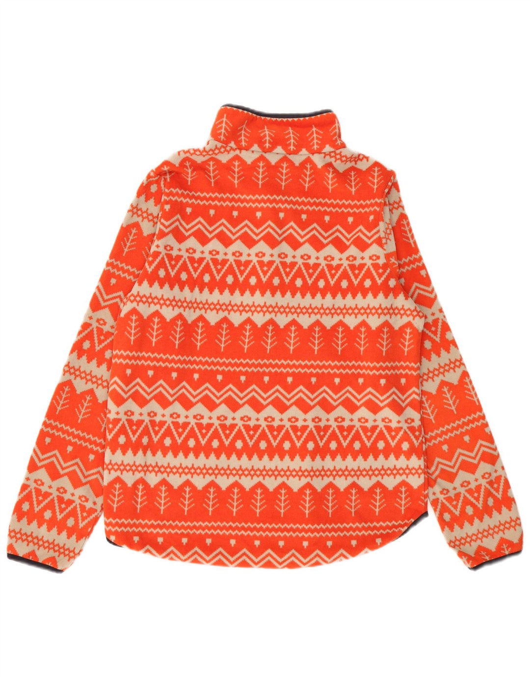 TCHIBO CERTIFICERT MERCHANDISE Fleecetrøje til kvinder UK 14 Medium Orange