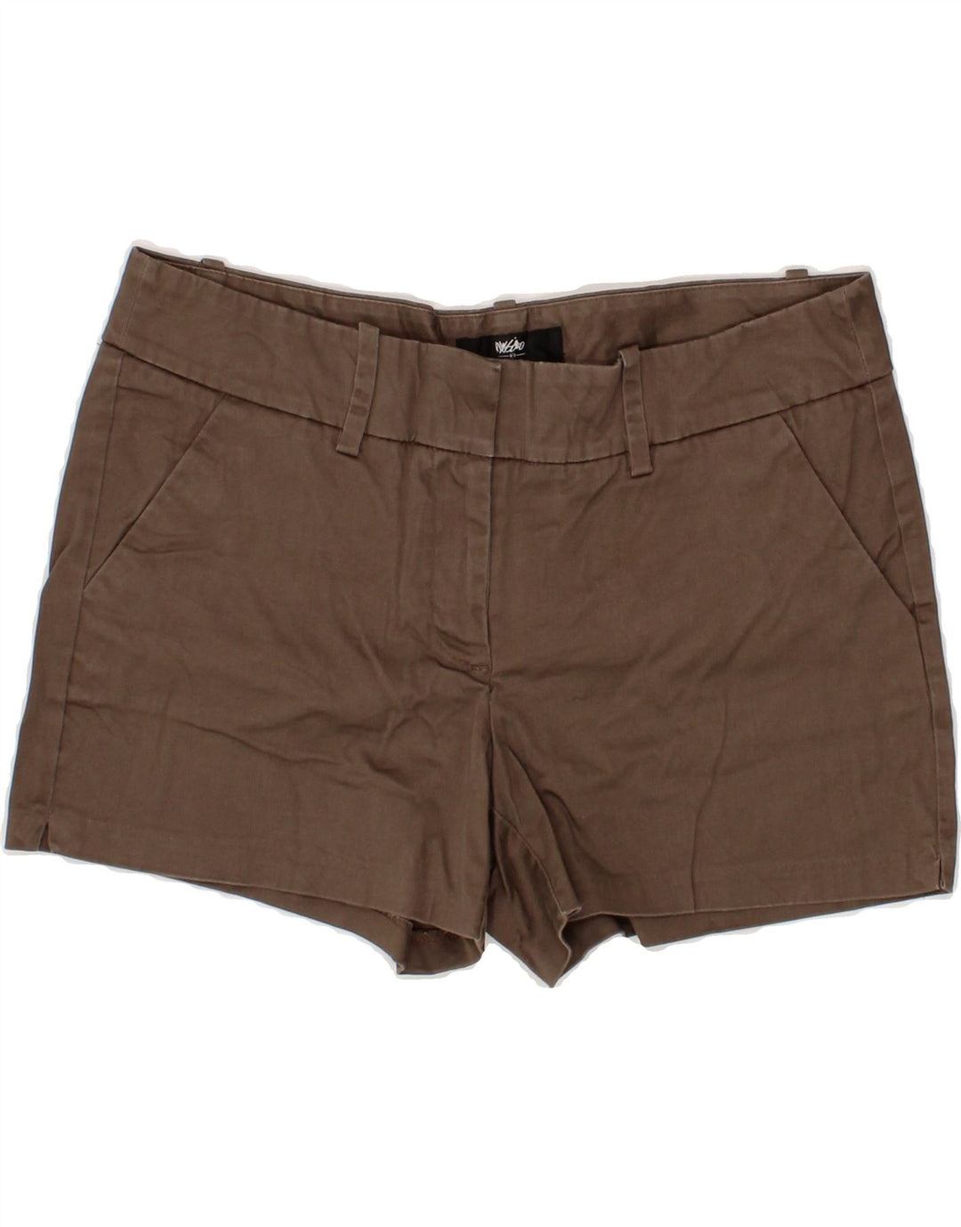 MOSSIMO Womens Chino Shorts US 8 Medium W30  Brown Cotton Vintage Mossimo and Second-Hand Mossimo from Messina Hembry 