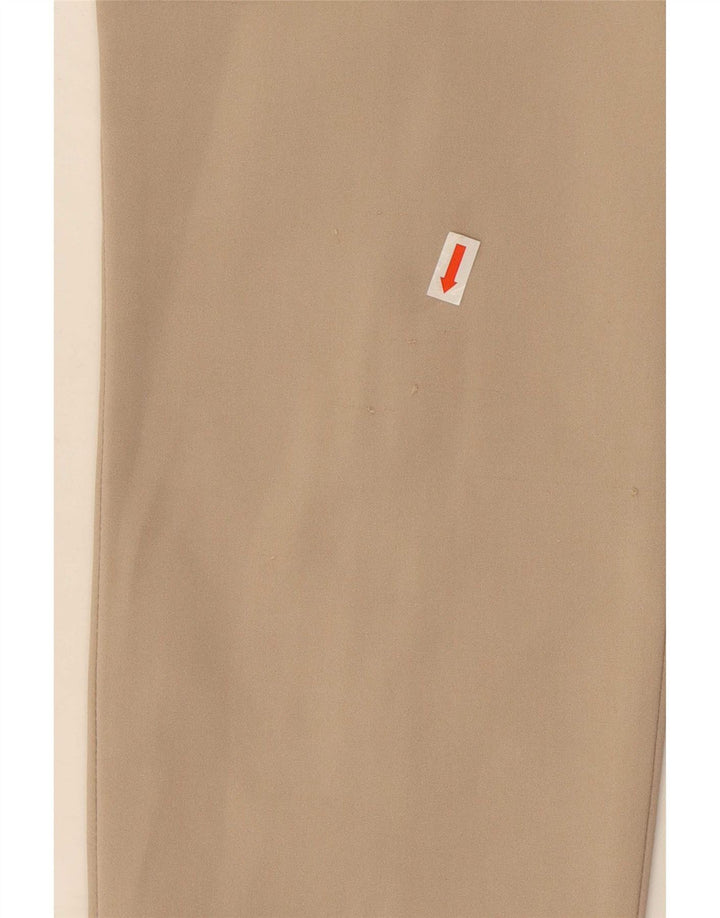 Zara Dame Slim Cropped Trousers Medium W28 L26 Beige