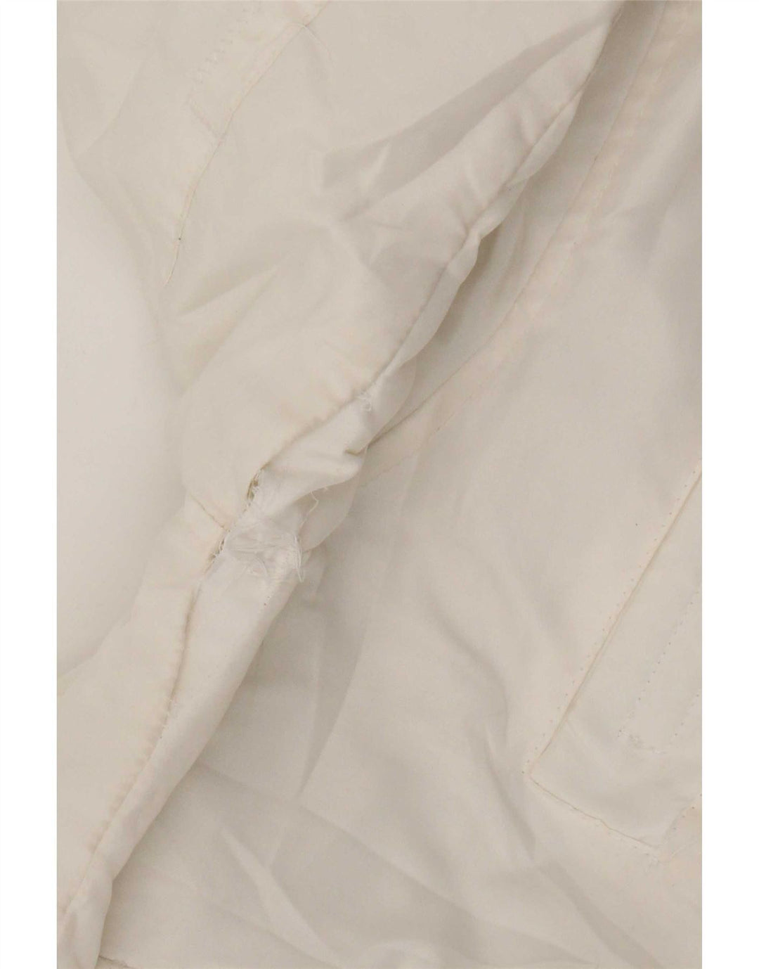 Jack & Jones Herre Hooded Bomber Jacket UK 38 Medium White Polyester