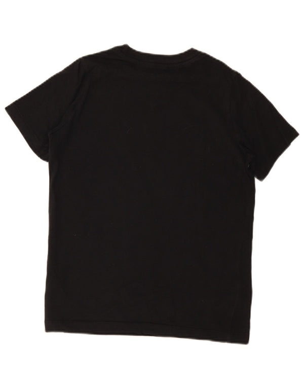 Nike drenge grafisk t-shirt top 10-11 år medium sort bomuld