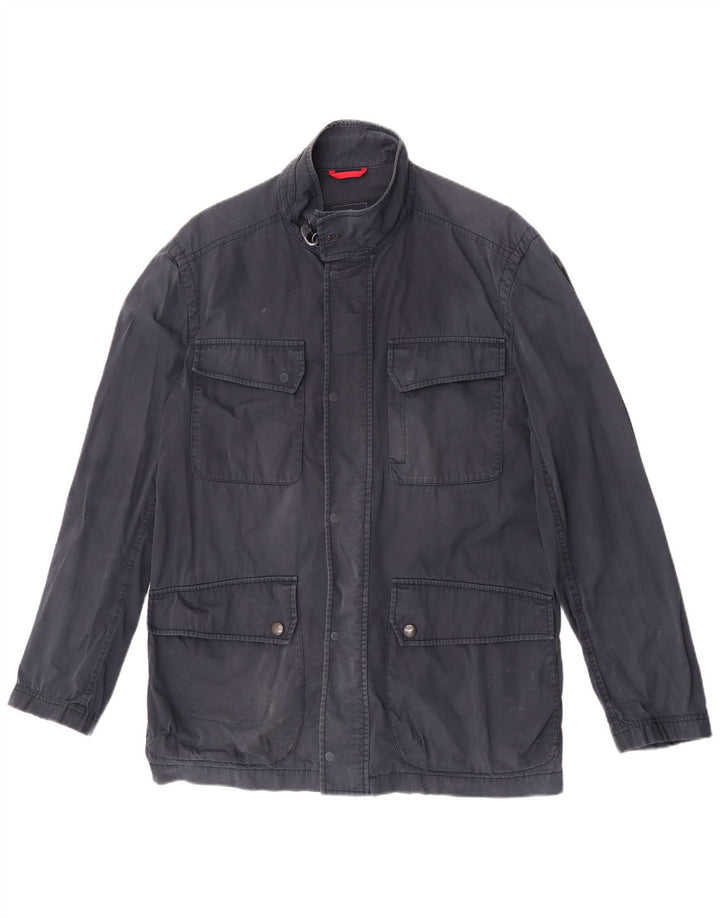 Fay Herre Utility Jacket UK 42 XL Navy Blue