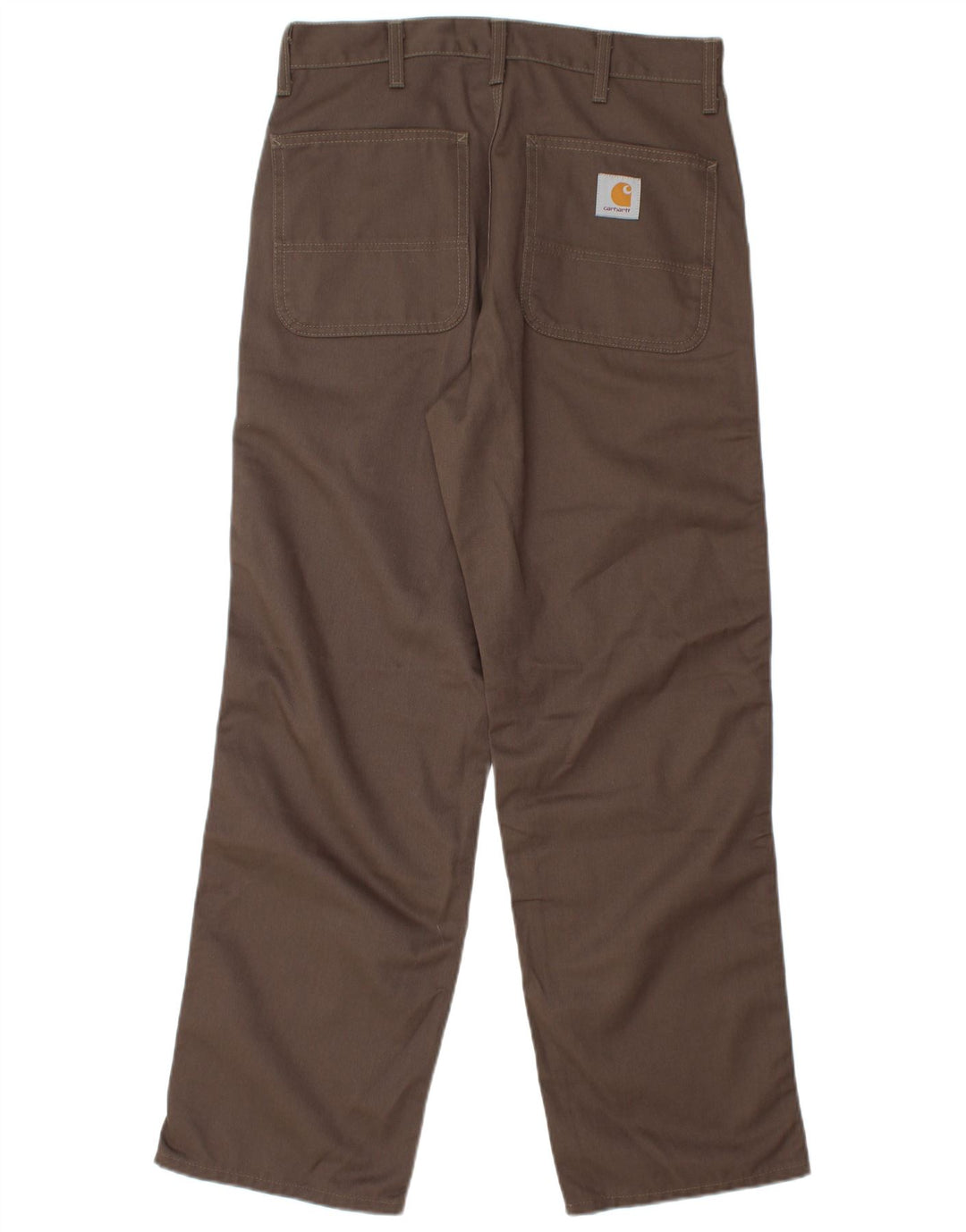 CARHARTT Lige Chinobukser til mænd W30 L32 Brun polyester