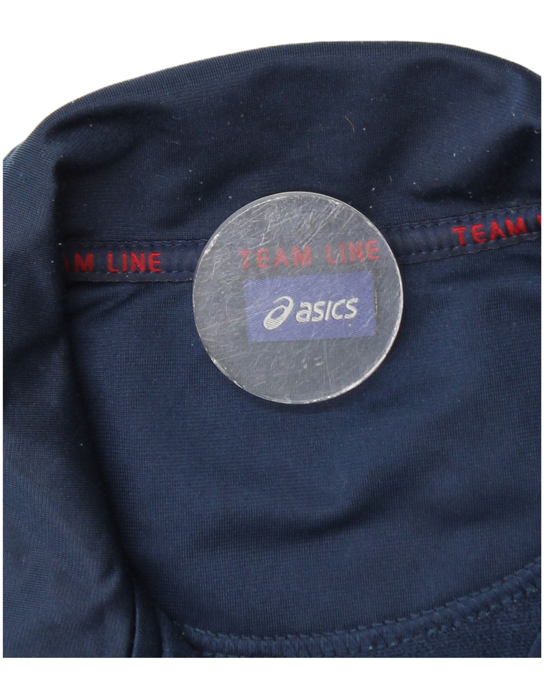 Asics træningsdragt til mænd, topjakke, lille marineblå colourblock polyester