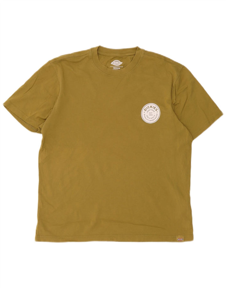 Dickies Herre grafisk T-shirt Top Medium Khaki Bomuld