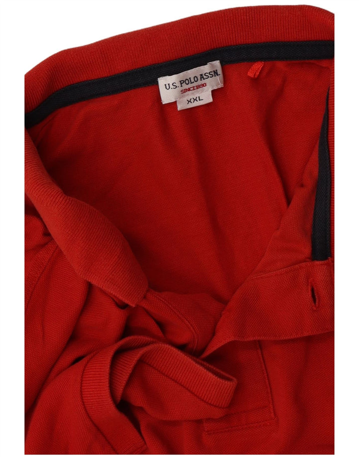 U.S. Polo Assn. Herre poloskjorte 2XL Rød
