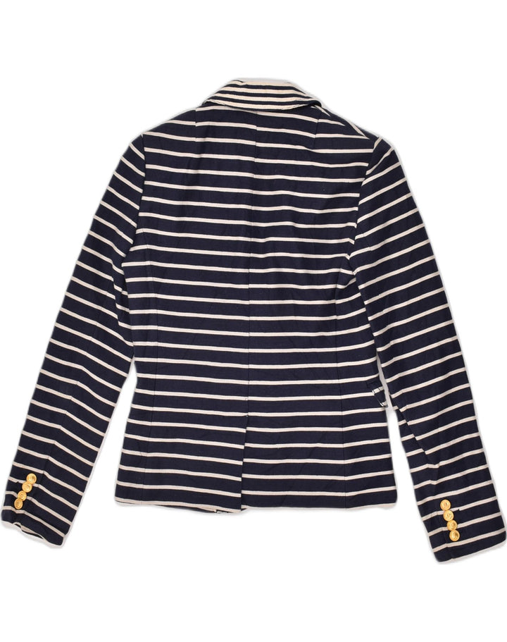 J. CREW Womens Schoolboy 2 Button Blazer Jacket US 00 2XS Navy Blue | Vintage J. Crew | Thrift | Second-Hand J. Crew | Used Clothing | Messina Hembry 