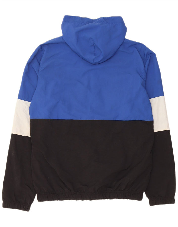 Champion Dame grafisk træningsdragt Topjakke UK 10 Small Blue Colourblock