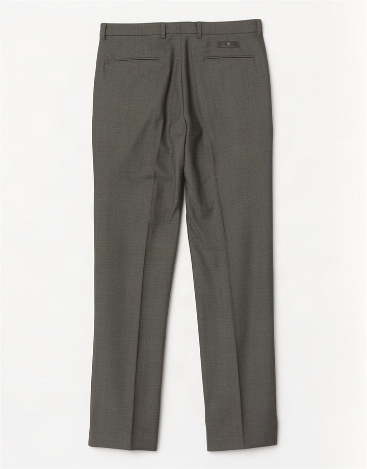 Marks & Spencer Herre Skræddersyet Fit Straight Suit Bukser W36 L33 Grå