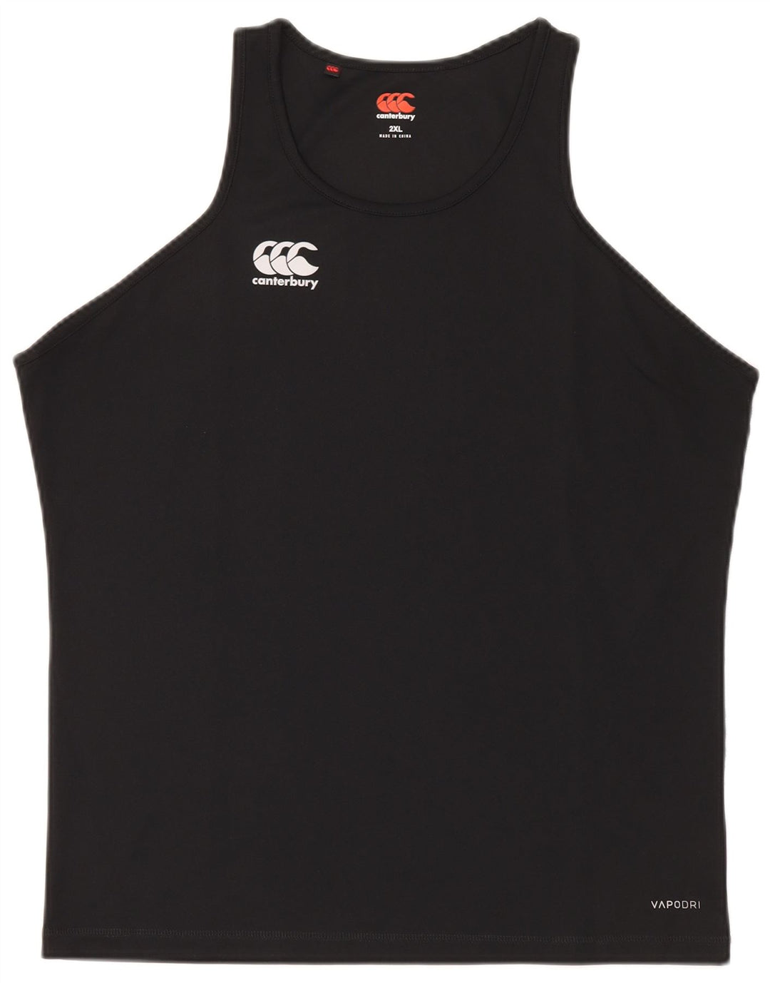Canterbury Herrevest Top 2XL Sort Polyester