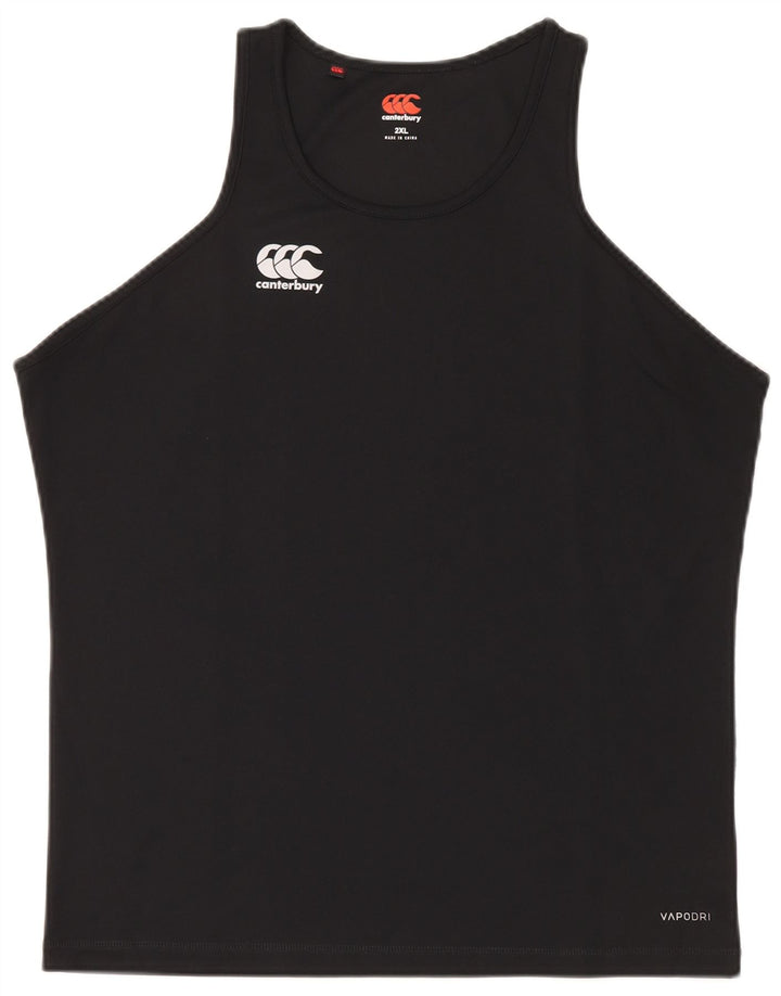 Canterbury Herrevest Top 2XL Sort Polyester