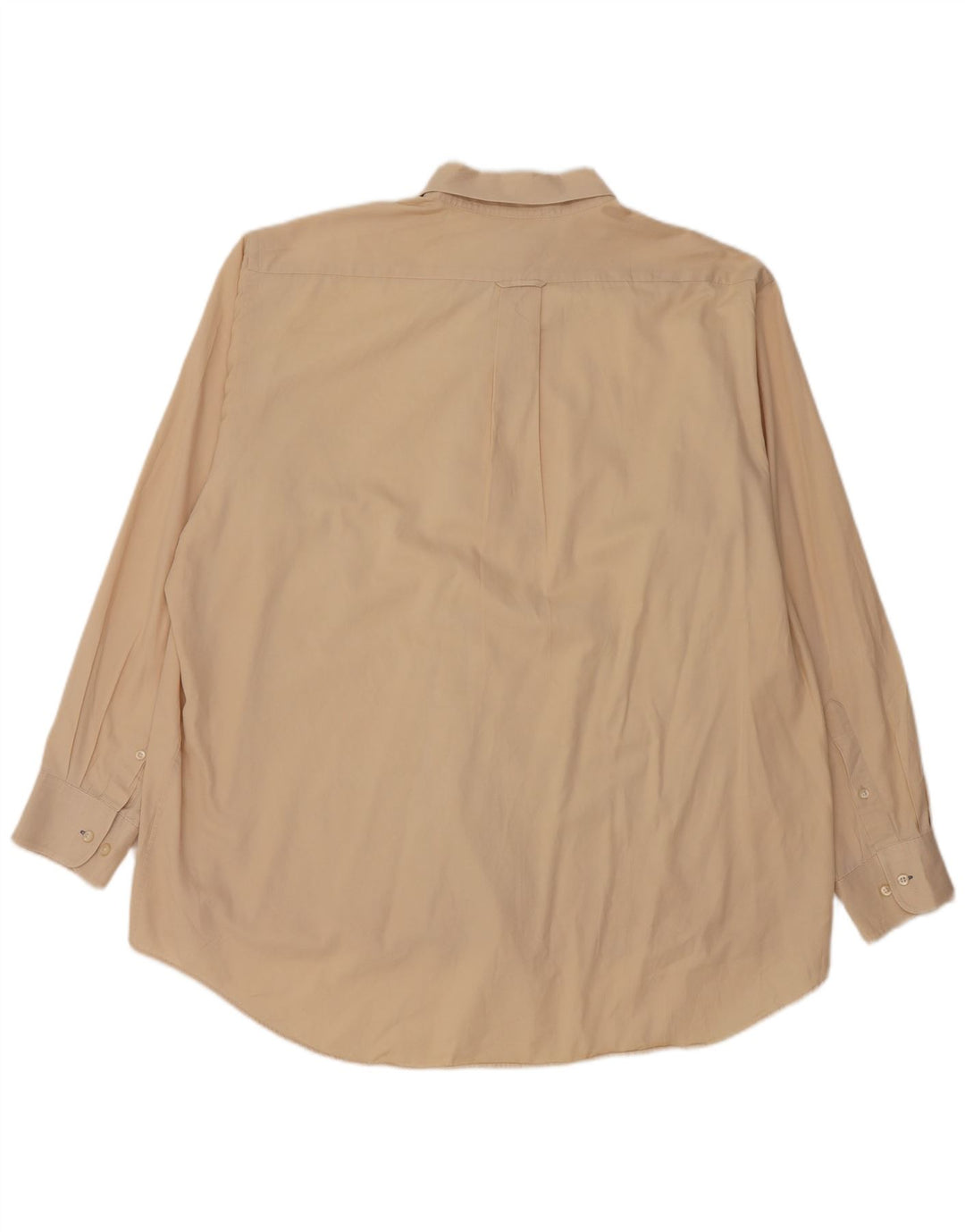 Izod Herre Regular Fit skjorte str. 18 2XL Beige Bomuld