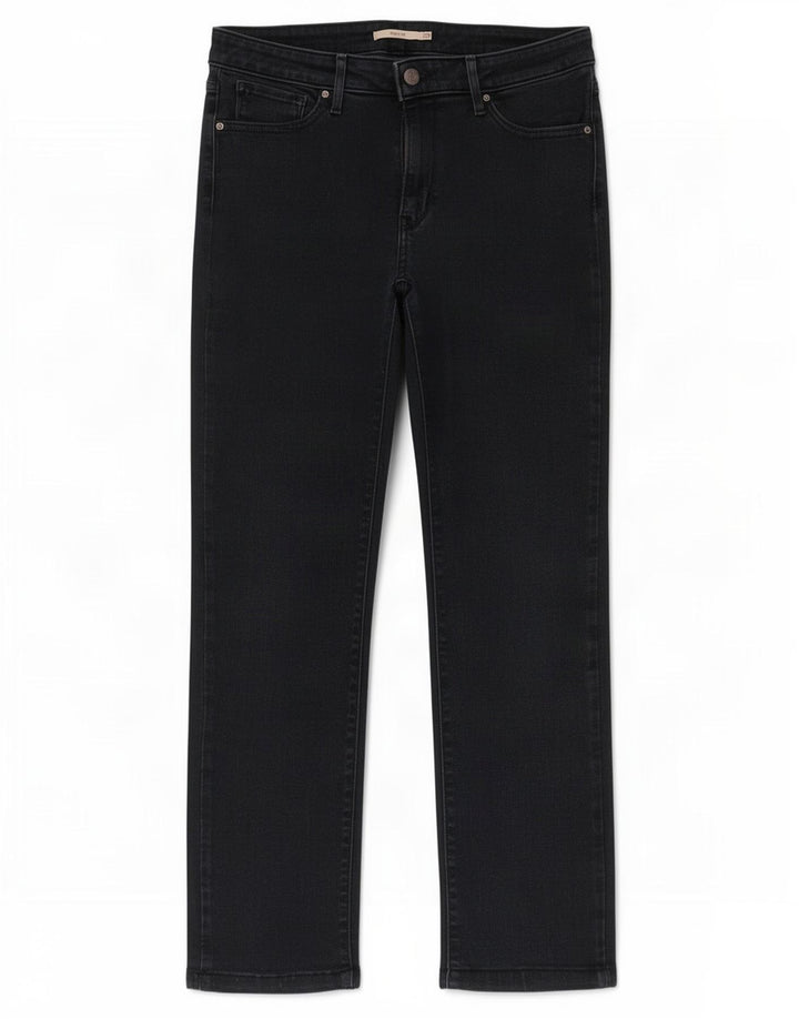 Levi's Dame 712 Slim Jeans W30 L28 Marineblå