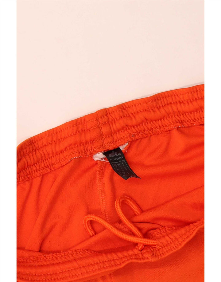 Adidas Aeroready Sportsshorts til mænd Small Orange Polyester
