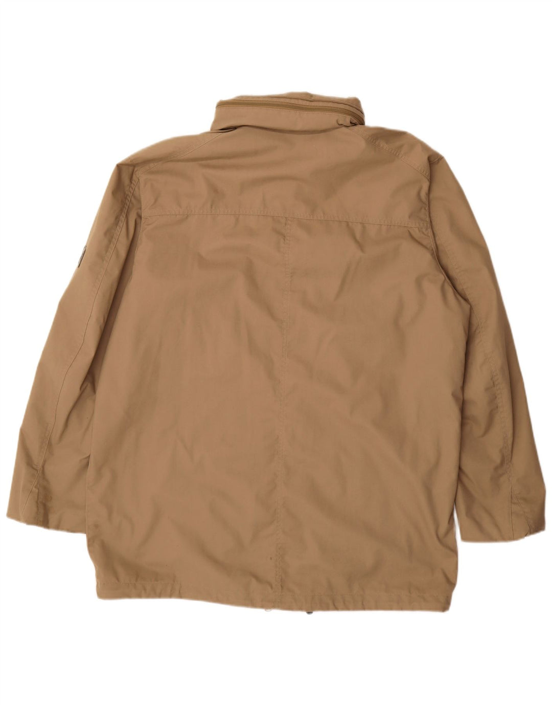 Jack Wolfskin Herre Hooded Utility Jacket UK 44 XL Beige Polyester