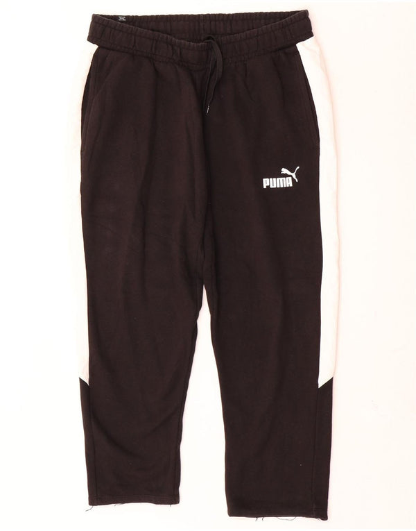 Puma Træningsdragtsbukser til mænd Large Black Colourblock