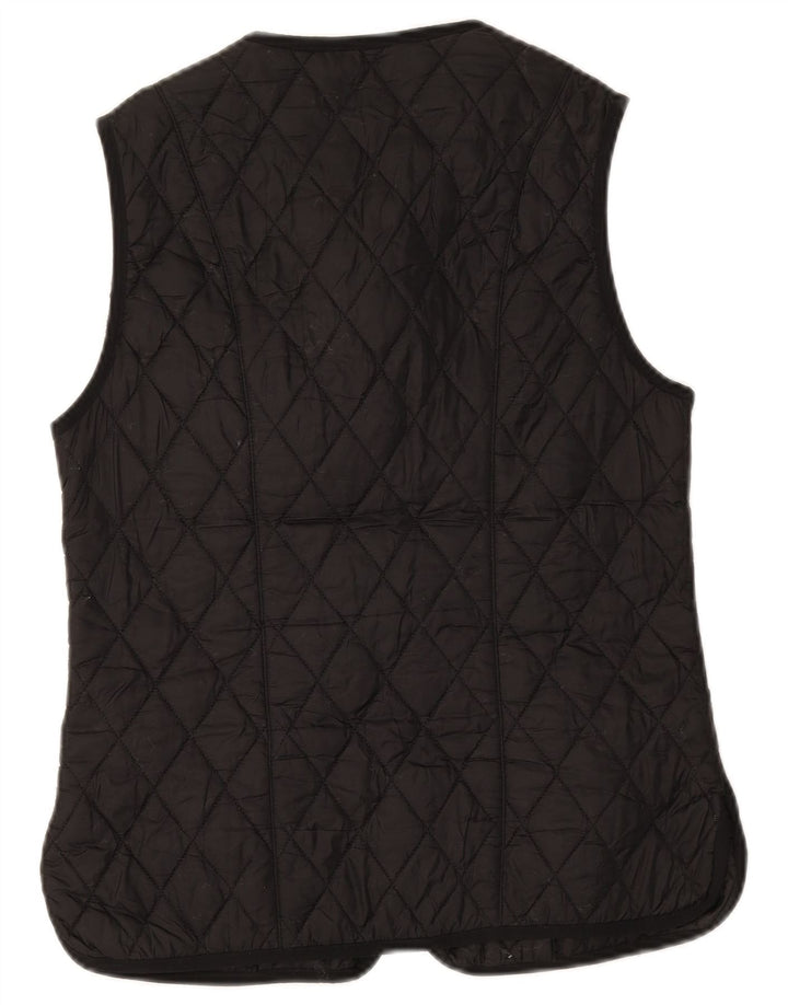 Barbour Dame Quiltet Gilet UK 12 Medium Sort
