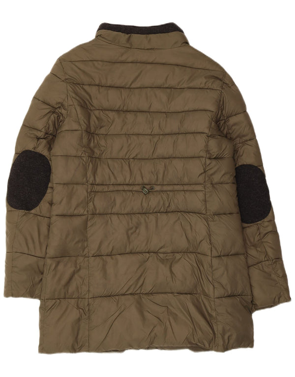 Guess Polstret frakke til mænd UK 40 Large Khaki Polyamid