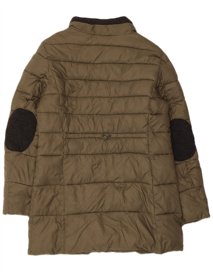 Guess Polstret frakke til mænd UK 40 Large Khaki Polyamid