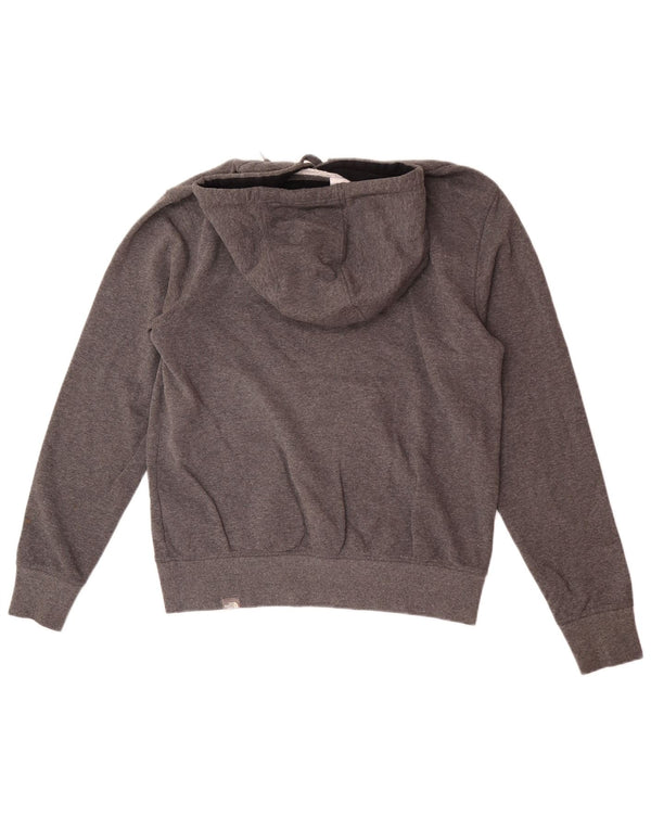 The North Face Herre Grafisk Regular Fit Hoodie Jumper Medium Grey Flecked