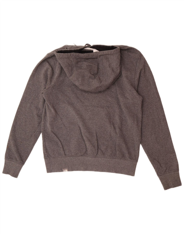 The North Face Herre Grafisk Regular Fit Hoodie Jumper Medium Grey Flecked